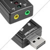 12 Mbps Mini Usb 2.0 3d Virtual 7.1 Channel Audio Tarjeta De 4