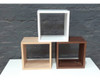 Repisa,cubo, Estanteria Mel. Nogal Habano, Estante 60*30*20 2