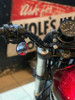Espejos Café Racer Moto Negros 1