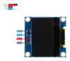 Display Lcd Oled I2c 0.96 Azul Com Amarelo Y/b Ssd1306 C/nf 6