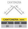 Cantonera Durlock 2.6m Para Construccion En Seco 1
