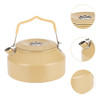 Chaleira De Acampamento Água Fervente 1.35l Aço Cáqui 2 Chaleira De Acampamento Água Fervente 1.35l Aço Cáqui 2