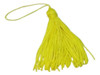 50 Franjas Pingente Amarelo Tassel Seda 0