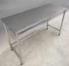 Mesa Bancada 140x40 Armario De Inox Multiuso Lanchonete 4