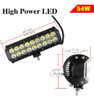 2pc 54w 9'' Spot Led Barra De Luz De Trabajo Niebla Lámpara 4