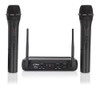 Sistema De Microfono Inalambrico De Doble Canal - Vhf Recept 0