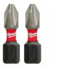 Set 2 Puntas Impacto Ph1 Corta Milwaukee 4832-4411 1