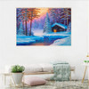 Kit De Pintura Por Diamantes 5d Paisaje De Invierno 3 Kit De Pintura Por Diamantes 5d Paisaje De Invierno 3