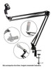 Braço Articulado Pedestal P/ Microfone Com Molas Hook 10209 5