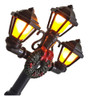 1/12 Mini Street Posts Light Modelo Três Cabeças 2
