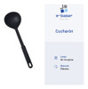 Juego Set X 6 Utensilios Cuchara Espatula Espumadera Nylon 4