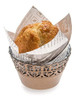 Papel Cupcake Wrap Muffin Wrap Bellissimo Papel Cocoa Brown 0