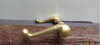Pestillos Antiguos De Bronce Macizo De Buen Diseño Y Tamaño! 4