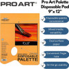 Pizarra De Arte Desechable, 23cm X 30cm, 40 Hojas En Bloc 1