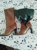 Botas Caña Alta 36 Camel Forro Excelente Estado 4