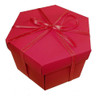 Caja Explosiva Sorpresa Regalo Craft Día Madre Hex Roja Med 0