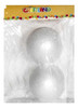 Esfera Telgopor Espuma Plast 15cm.  Pack X2 Serviciopapelero 0