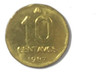 Monedas Argentinas: 10 Centavos 1987 Bronce Sin Circular 0