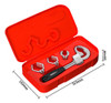 Chave Inglesa Boca Ajustável 56 A 80mm 10 Polegadas Dutos 3