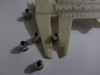 Buchas Ferrules Passar Cordas Por Trás Telecaster 6 Unidades 6