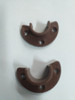 Soporte Para Caño Perchas Muebles Plástico Marrón 3/4 1