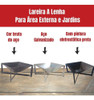 Lareira A Lenha Para Área Externa Jardim - Galvanizada 1