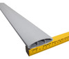 Canaleta Pvc Para Piso C/ Fita Dupla Face Cinza 2m - Cpa7517 0