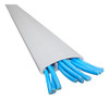 Canaleta Pvc Para Piso C/ Fita Dupla Face Cinza 2m - Cpa7517 6
