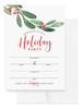 Bliss Collections Invitaciones A Fiestas Navideñas Con Sobre 0