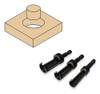 Set Sacabocado Tarugos De Madera Plugcutter Milescraft - Ynt 4