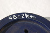 Polea  4 B   210 Mm Eje De 70 Mm    En  Fundicion  De Hierro 5