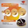 Cajas Para Tortas Desayunos Mediana 25x25x12 Con Visor X 25 4