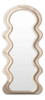 Espejo Zig Zag Revestido En Tela 160x60 Cm Para Colgar 0
