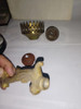 Iluminacion Antiguo Brazo Bronce Lampara Quinque Culote 1