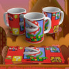 Kit Diseños Plantillas Tazas Super Mario Bros Sublimación 4