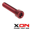 Tornillo P/tapa Juego Direccion Xon Bicicleta Al7075- Rojo 1