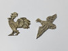 Adorno Antiguo De Bronce Gallina Y Ave Vintage 0 Adorno Antiguo De Bronce Gallina Y Ave Vintage 0