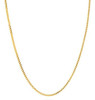Lifetime Jewelry Box Chain 14 Mm Collar Colgante 24k Chapado 0