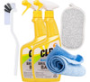 Paquete De 2 Limpiadores De Baño Clr Brilliant Con Toalla De 0