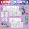 Kit De Colorir Creativity For Kids Wonder Worlds 3d, Pacote 3
