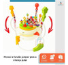 Brinquedo Jumper Pula Pula 360º Elefantinho Baby Style 5 Brinquedo Jumper Pula Pula 360º Elefantinho Baby Style 5