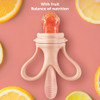 Chupeta Alimentadora De Frutas De Silicone, Segura Para Alim 7