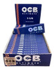 Caixa De Seda Ocb Ultimate Slim 1 1/4 Ultra Fino 0