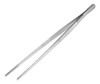 Pinça Culinaria Profissional Pegador Reta Serrilha Inox 30cm 0