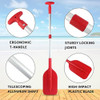 Wtmore Telescoping Boat Paddle Collapsible Oar For 3