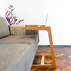 Mesa De Madera Auxiliar Para Sofá 1