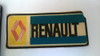 Antiguo Escudo Insignia Distintivo Parche Entretela Renault 1