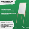 Cavalete Flip Chart Dobrável Quadro Branco Luxo + 20 Folhas 3