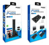 Soporte Dobe Cooler Cargador Dual Control P/ps4 Fat Slim Pro 3