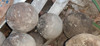Bochas Antiguas De Madera 9 Y 12 Cm. Leer Bien Descripción 4